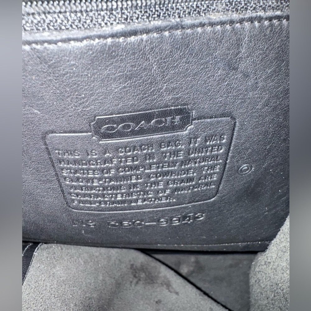 Coach Leather Backpack - Picture 9 of 12